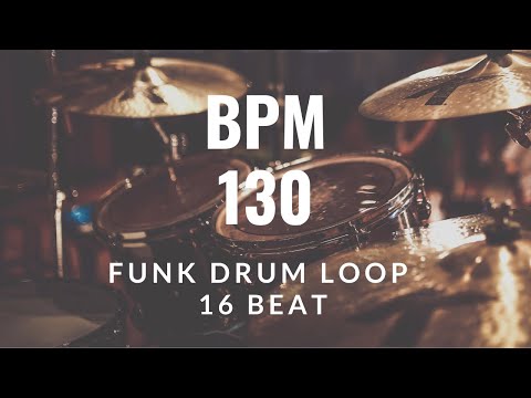 Funk DRUM LOOP - 130 BPM | 16 BEAT | 드럼비트 130