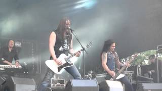Poisonblack - Rush live @ Nummirock, Kauhajoki 21.6.2014 (HD)