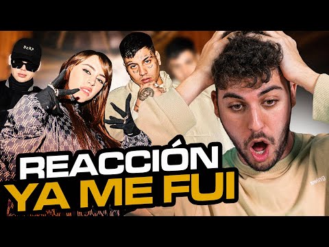 *REACCIONANDO* a ''YaMeFui'' - Bizarrap x Duki x Nicki Nicole | Werlyb