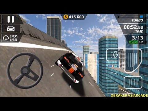 Smash Car Hit Police Car Driving Stunt Ramp Simulator - Android GamePlay 3D