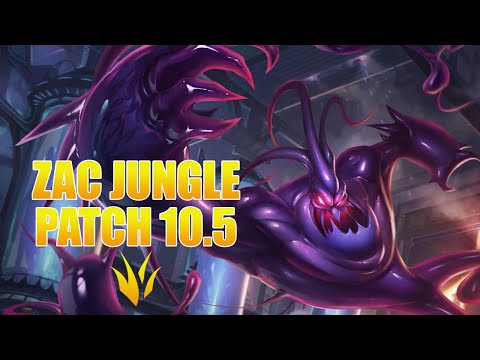 ZAC IS OP IN THIS NEW META | Zac Jungle Guide & Gameplay | LoL 10.5