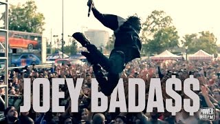 Joey Bada$$ Crowd Surfs While Performing &#39;Survival Tactics&#39; LIVE