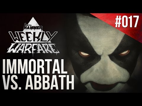IMMORTAL vs. ABBATH | Neues Label für FFDP | Metal als Modenschau? || WEEKLY WARFARE #017