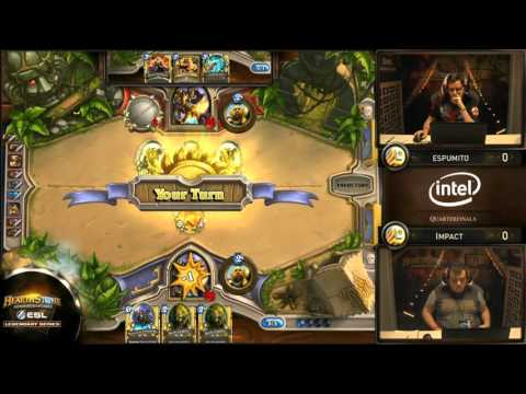 ESL Hearthstone Legendary Series Katowice 2016 - Espumito vs. Impact