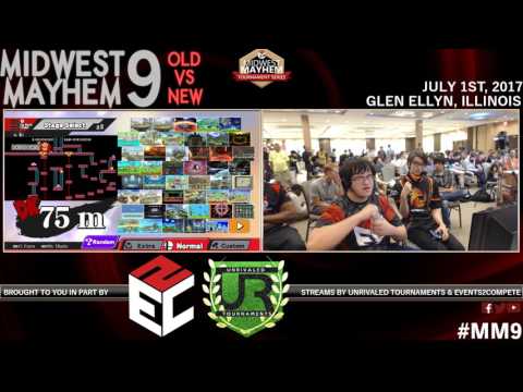 Midwest Mayhem 9 TOP 16 LOSERS - E2C l Darkshad (Ryu) vs. P1 l Captain Zack (Bayonetta)