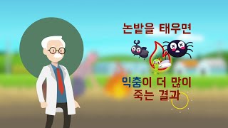 고농도 미세먼지 발생 시 이렇게 행동하세요. [소각 편]