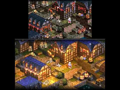 The opening for Tactics Ogre SNES vs Tactics Ogre Reborn