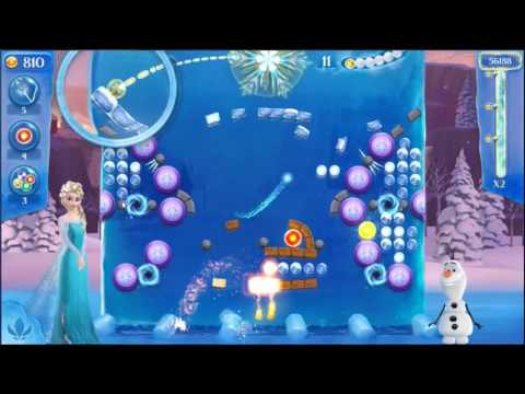 Frozen Free Fall: Icy Shot Level 124 - NO BOOSTERS ☃☃☃