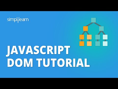 JavaScript DOM Tutorial | What Is DOM In JavaScript | JavaScript Tutorial For Beginners |Simplilearn