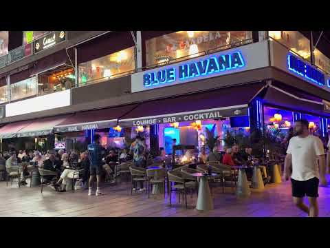 ✅ Nightlife In PLAYA DEL INGLES . Yumbo Centrum - La Sandia. January 24, 2026.  GRAN CANARIA