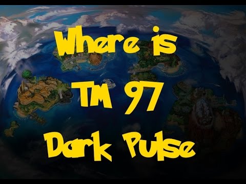 Where Is: TM 97 - Dark Pulse (Pokemon Sun/Moon)