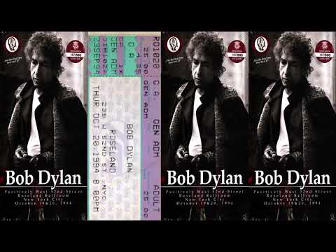 Bob Dylan 1994 US Fall Tour - Roseland Ballroom New York City, NY USA 20 October 1994