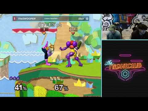 The Nightclub S1E9: SloX (Fox) vs TheSWOOPER (Samus) - Losers Quarters