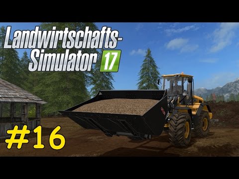 Let's Play LS17 Forstwirtschaft Teil 16 - DIE MEGA ANHÄNGER SCHLANGE WIRD BELADEN