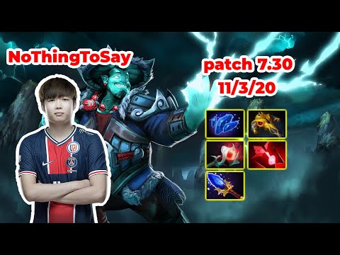 NoThingToSay Storm Spirit Mid - DOTA 2 7.30 - MMR rank - Dota2 Gameplay [Learn To PRO dota2]