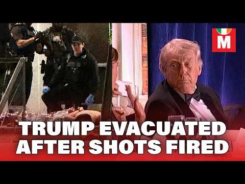 Chaos at White House Dinner as Trump Escorted Out After Shooting