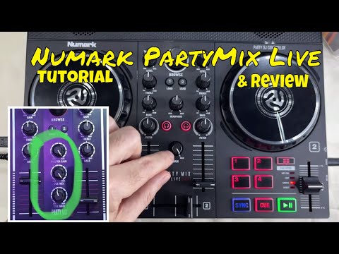 Numark Partymix Live Serato DJ controller Tutorial & Review. #MasterAndMakeMoney