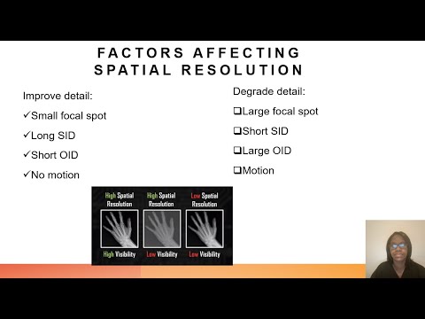 Image Production for the ARRT Registry Exam - Spatial Resolution, Detail Motion, & Distortion