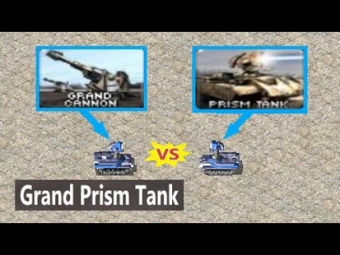 Grand Prism Tank vs Prism Tank - Red Alert 2