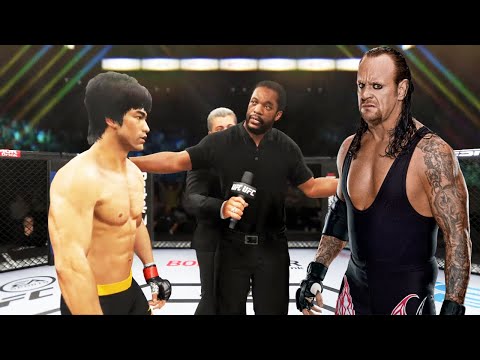 Bruce Lee vs. Fighter Undertaker (EA Sports UFC 4)