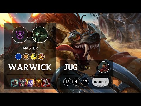 Warwick Jungle vs Graves - EUW Master Patch 11.9