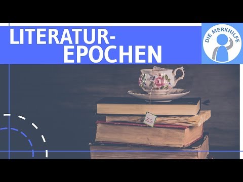 Overview of literary periods - Summary of literary history - German Abitur