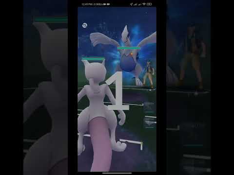 Mewtwo Vs shadow Lugia | Pokemon Go