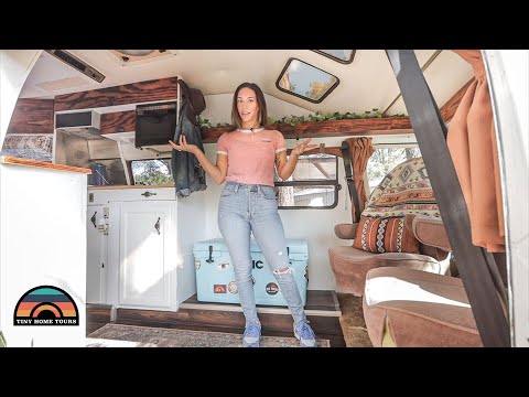 Beautifully Renovated 1987 Camper Van - Tiny House Living For $8.5k