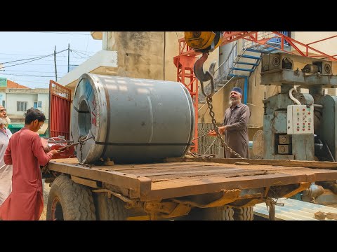 Steel Pipe Factory ASMR: From Molten Metal to Perfection