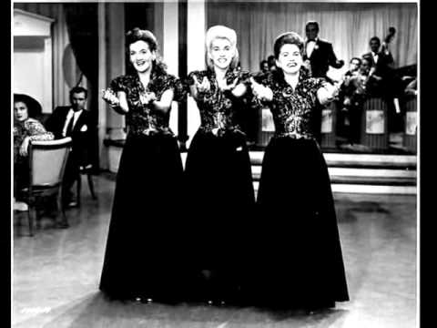 Lullaby Of Broadway - The Andrews Sisters