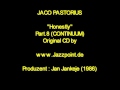 Jaco Pastorius on Jazzpoint Records  CD: "Honestly" CONTINUUM" (Part. 08)