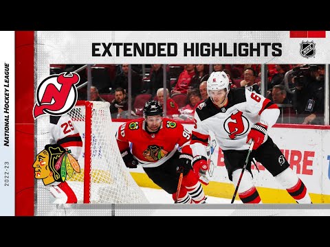 New Jersey Devils vs. Chicago Blackhawks Apr 1, 2023 HIGHLIGHTS