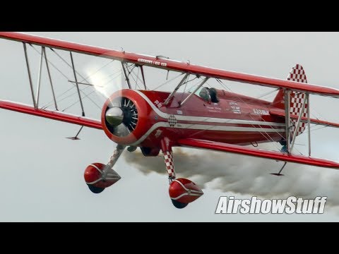 Super Stearman Aerobatics - America's Freedom Fest 2019