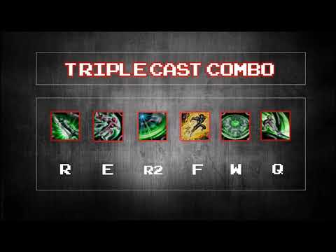 Riven Triple Cast One Shot Combo Tutorial/Guide