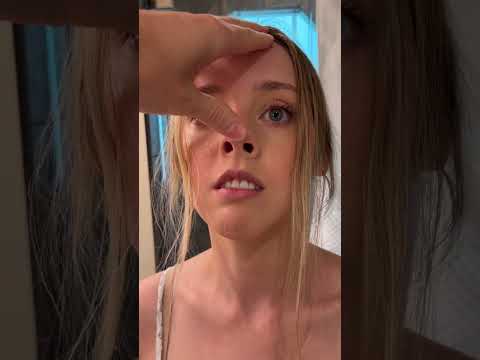 I used her nose as an outlet 🤣