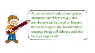 Ancaman di Bidang Sosial Budaya