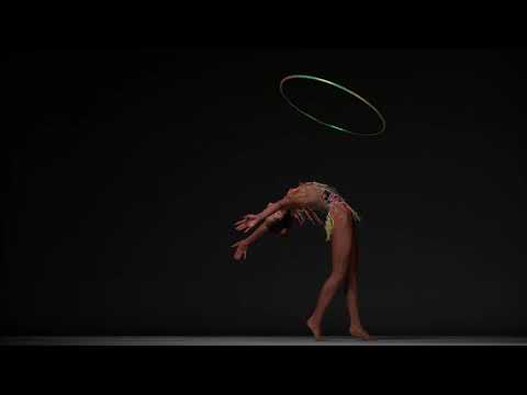 Rhythmic Gymnastics Slow Motion "Missed Nuance" p.3 "Eye of a Needle" - Alexandra Kiroi Bogatyreva.