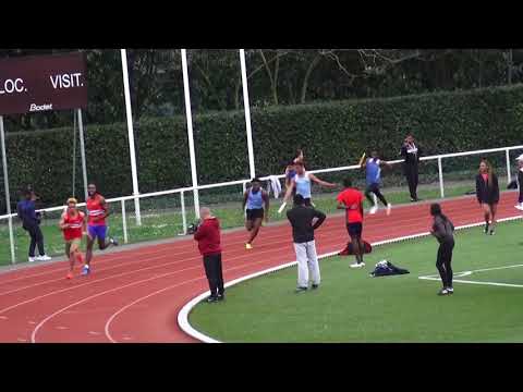 4x100m TCM  Meeting de l'ASA/ ATHLERUNNING 94 Maison-Alfort - 08 Avril 2018