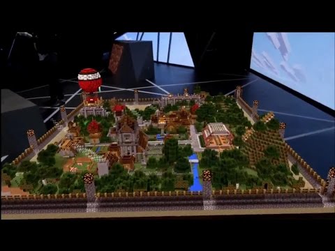 Minecraft VR Demo Xbox E3 2015