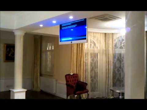 Maskowanie telewizora w suficie