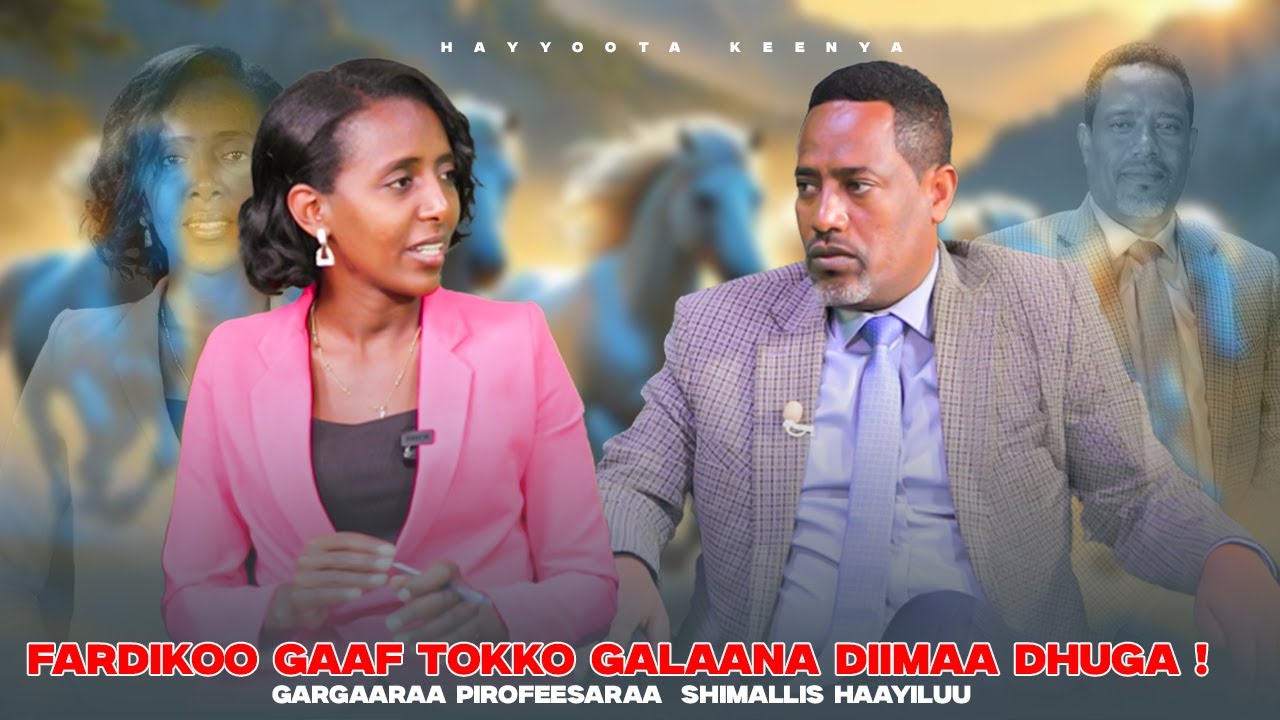 Fardikoo Gaaf tokko Galaana Diimaa Dhuga ! Gargaaraa Pirofeesaraa  Shimallis Haayiluu - Hayyoota...
