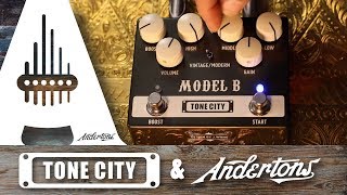 Video thumbnail for Tone City Model B - A Classic Boogie Sounding Drive Pedal with Boost! by Andertons Music Co