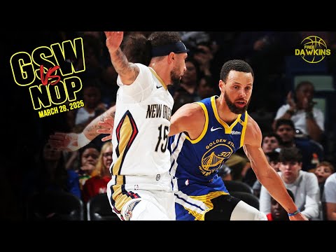 Golden State Warriors Full Team Highlights vs Pelicans | March 28, 2025 | FreeDawkins