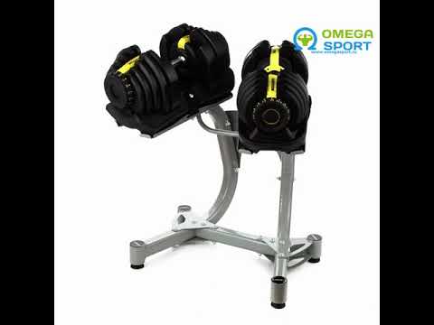 Видеообзор регулируемой гантели LAUFSTEIN 40 кг