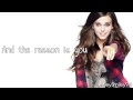 Tiffany Alvord - The Reason Is You (with lyrics ...