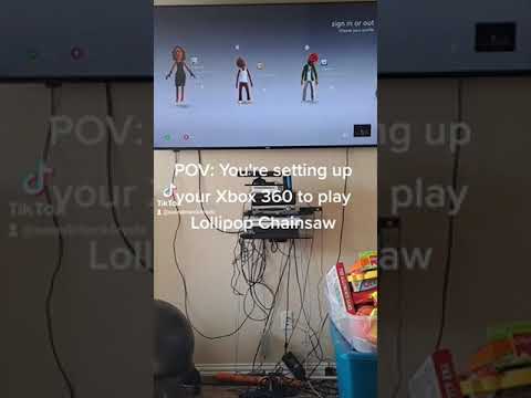 Setting Up To Play Lollipop Chainsaw