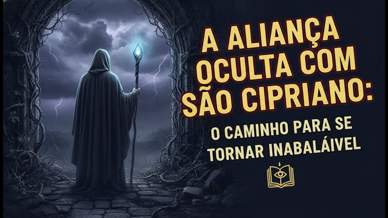 🤝 O PACTO SECRETO com SÃO CIPRIANO, QUE DEIXA AS PESSOAS RICAS