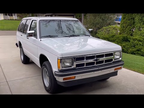 The History of Chevrolet’s S10 Blazer: One Fun (Small) Truck