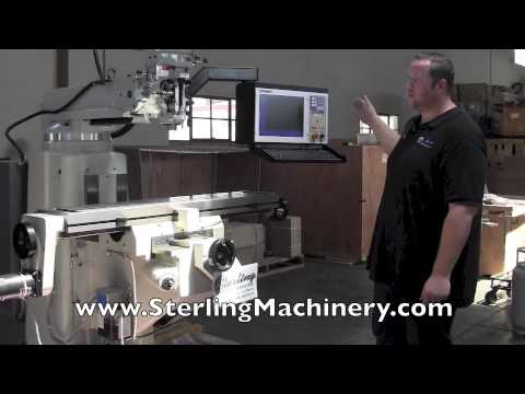 Cnc vertical milling machine with centroid cnc control