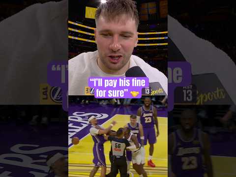 Luka after Jaxson Hayes had his back 💜